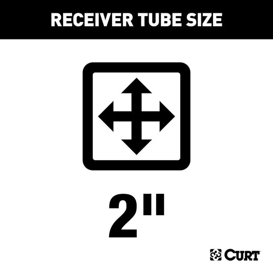 Curt Class 3 Trailer Hitch, 2" Receiver, Select Honda Passport #13421
