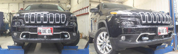 Blue Ox BX1138 Baseplate - Jeep Cherokee (No Trailhawk), 2014-2018