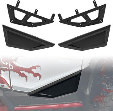Lower Door Panels for Talon, SAUTVS Lower Door Inserts with Built-in Frame for Honda Talon 1000R 1000X 1000X-4 2019-2022 Accessories, Plastic Lower Half Door Panels Replace 08R77-HL6-A00(2 Doors)