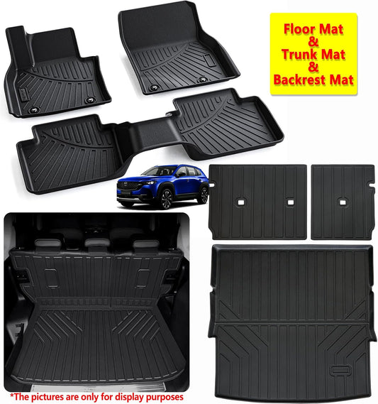 AltraVos Floor Liners & Cargo Liners & Backrest Mat for 2023 2024 2025 Mazda CX50