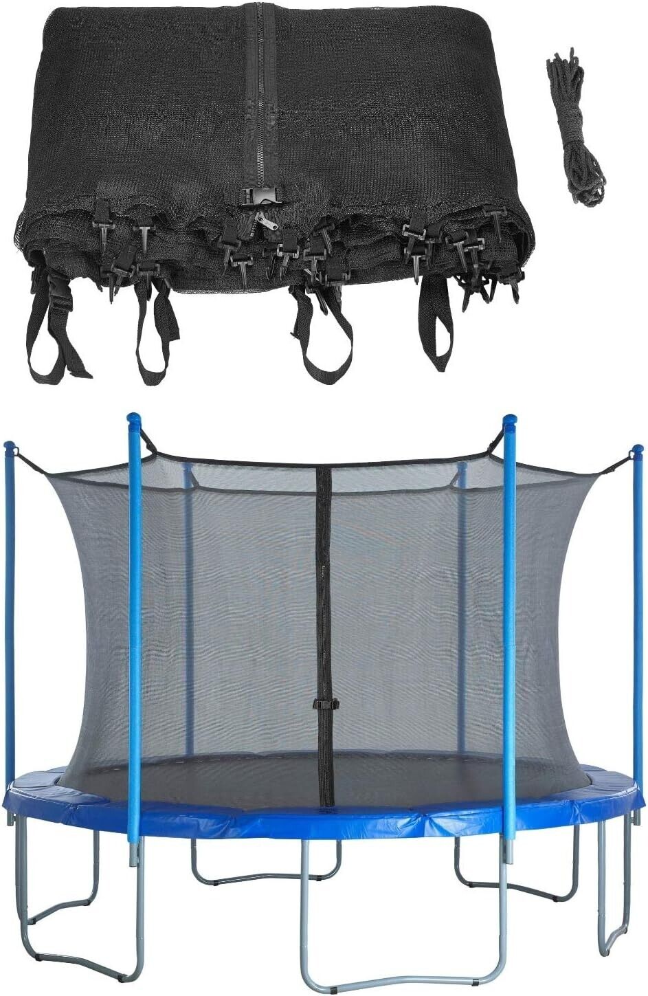 Upper Bounce Trampoline Safety Enclosure Net For 13 FT Round Frame UBNET 13-8-IS