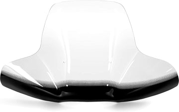 Camco Black Boar ATV Wraparound Windshield Hardware-Easily Mounts onto Your Handlebar to Deflect Wind, Rain, Mud and Insects (66031)