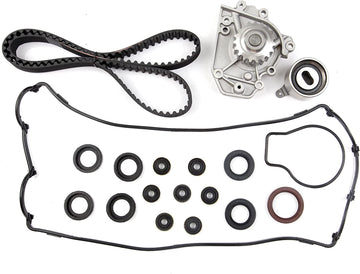 Cciyu Timing Belt Water Pump Kit TBK184 Fit 1996-2001 B18B1 B20B4 B20Z2 1.8L 2.0L Honda CR-V Acura Inta RS GS LS