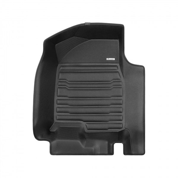 TuxMat 8542 Black Front And Rear Row Custom Floor Liner Set For Chev