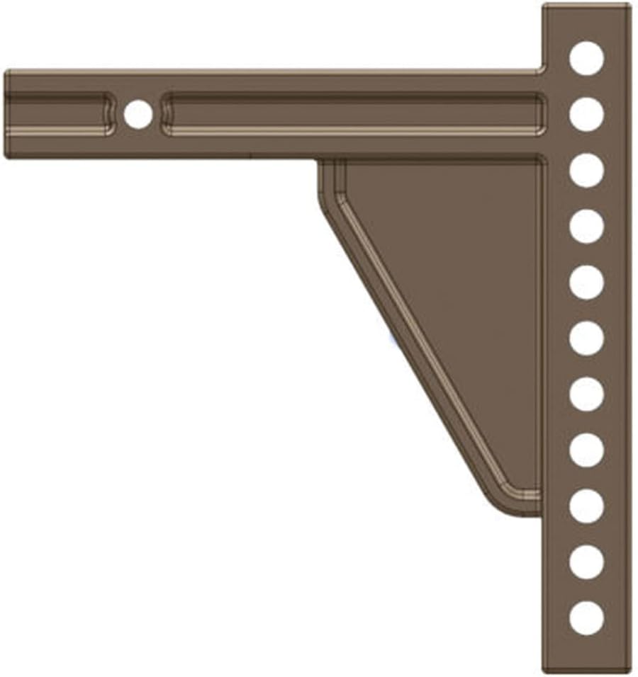 2″ Receiver Weight Distribution Shank, 11 Hole Adjustment X 10″