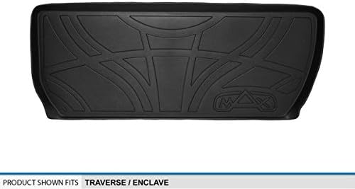 MAXLINER D0044 Tray Cargo Liner for Traverse/Enclave, Behind 3rd Row, 2008-2016, Black