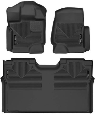 Husky Liners X-act Contour Floor Mats | Fits 2015-2024 Ford F-150 (Includes 2022-2024 Lightning)