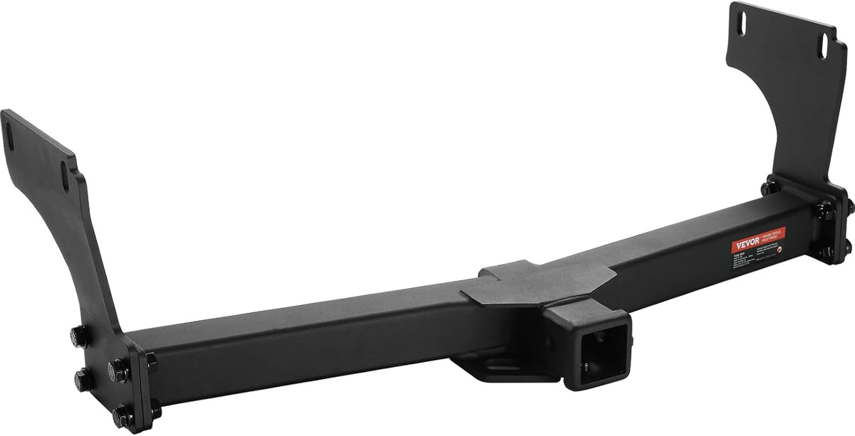 VEVOR Class 3 Trailer Hitch, 2-Inch Receiver, Q455B Steel Tube Frame, Compatible with 2011-2023 Jeep Grand Cherokee, Multi-Fit Hitch to Receive Ball Mount, Cargo Carrier, Bike Rack, Tow Hook, Black