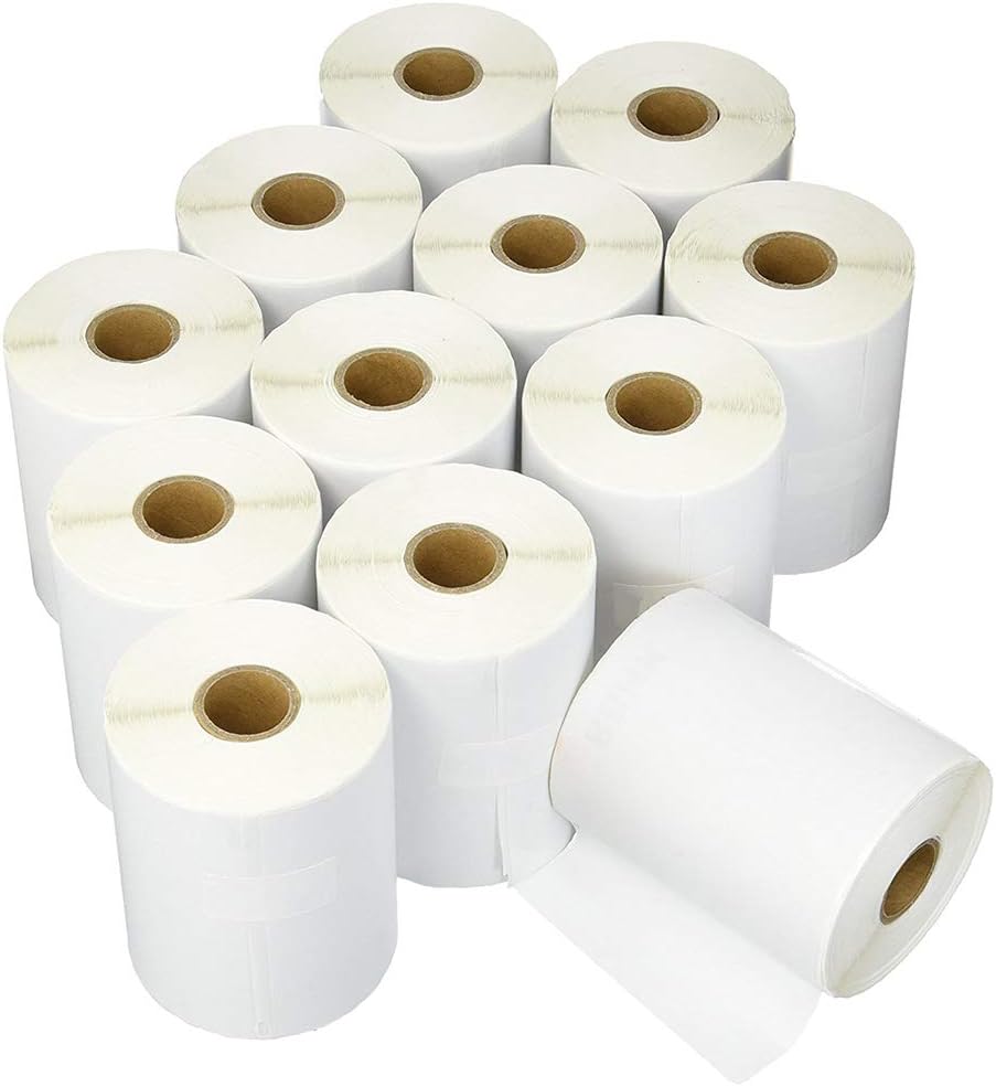 9527 Product Dymo1744907 Shipping Labels for LabelWriter 4XL 4" x 6" Thermal Labels, 220 per Pack (12 Rolls)