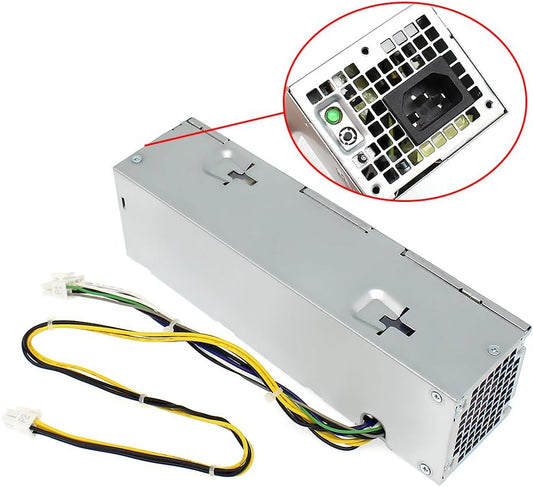 YEECHUN 255W L255AS-00 PS-3261-2DF Power Supply for Dell Optiplex 3020 7020 9020 Precision T1700 Small Form Factor (SFF) Systems Part Number: YH9D7 R7PPW NT1XP 3XRJ0 V9MVK FP16X T4GWM M9GW7 FN3MN