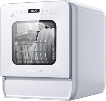 AIRMSEN Portable Dishwasher with Built-in Water Tank ZMW-DUHC01