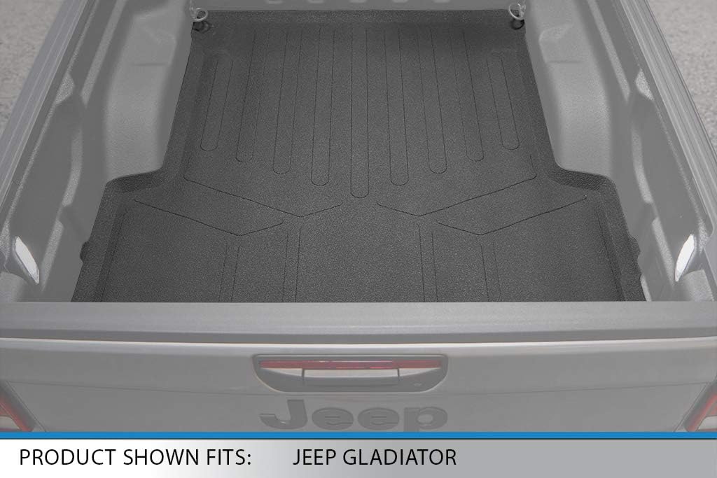 SMARTLINER All Weather Custom Fit 5 ft Rugged Bed Mat Compatible with 2020-2023 Jeep Gladiator