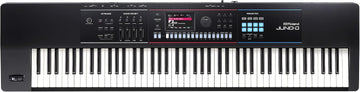 Roland JUNO-D8 Synthesizer | 88-Note Weighted Keyboard with Hammer Action | ZEN-Core Engine with Over 3800 Onboard Sounds | Intuitive Creative Tools | USB-C Audio/MIDI Interface for Mobile & Computers