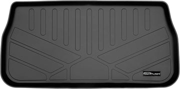 SMARTLINER Custom Fit Cargo Trunk Liner Floor Mat Behind 3rd Row Black Compatible with 2017-2024 Pacifica (All Models) and 2020 - 2021 Voyager