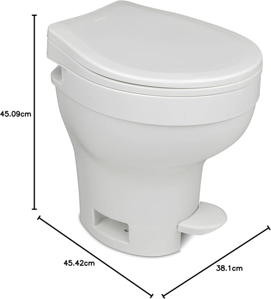 Aqua-Magic VI Toilet - Permanent; Low Profile; Seat And Cover - THE31834