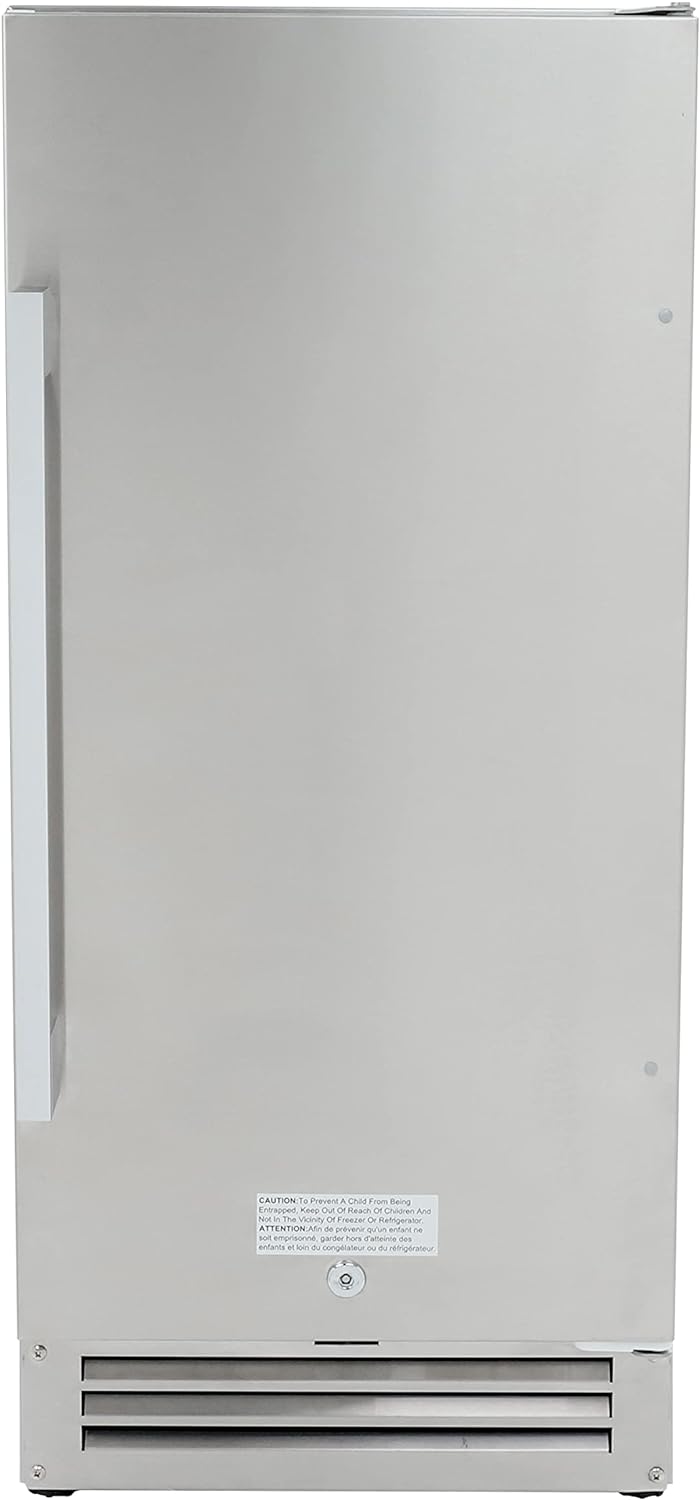 Duura ELITE Series Outdoor Refrigerator in Stainless Steel OR1533U3S | 2.9 cu. ft. Holds 96 Cans, Reversible Door | for Outdoor Kitchens, Patio, Bar, Undercounters, Stays Cool in 100° F