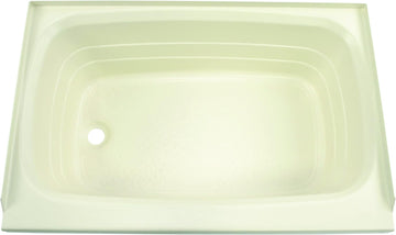 Lippert Bathtub with Left Drain - 24" x 36", Parchment #P2436LHSPK