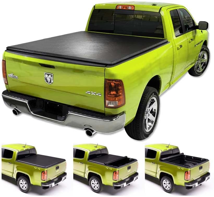 ORYX T9 Soft Roll Up Truck Bed Tonneau Cover Compatible with 2009-2018, 2019 - 2025 Dodge Ram 1500 (Classic Body Style Only)Fleetside 5'7" Bed (67") | Without RamBox