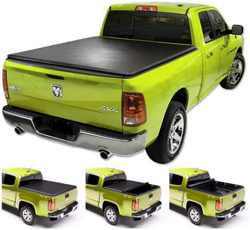 ORYX T9 Soft Roll Up Truck Bed Tonneau Cover Compatible with 2009-2018, 2019 - 2025 Dodge Ram 1500 (Classic Body Style Only)Fleetside 5'7" Bed (67") | Without RamBox