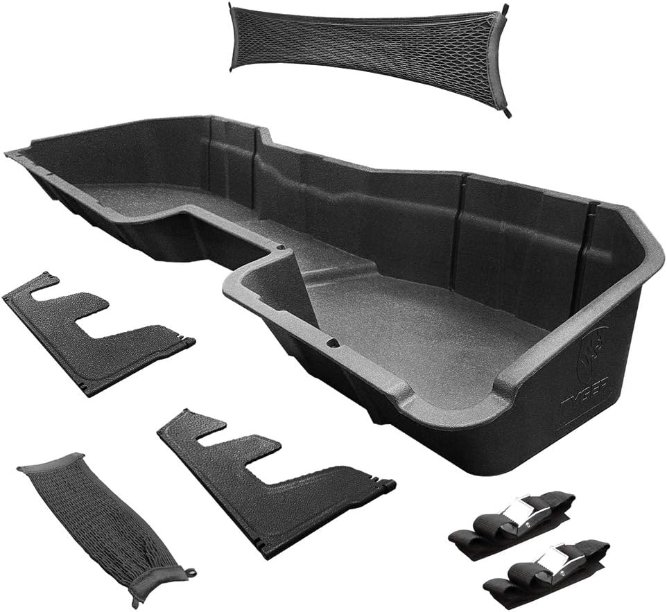Tyger Auto Underseat Storage Box For Silverado / Sierra