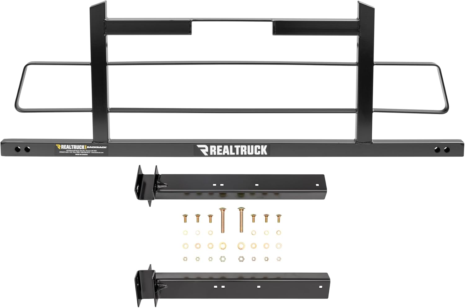 Backrack Hdw Kit; Low Profile; Fits w/21 in. tlbx; 19-25 Silv/Sra 1500, 20-25 Silv/Sra HD #BRK30124LP