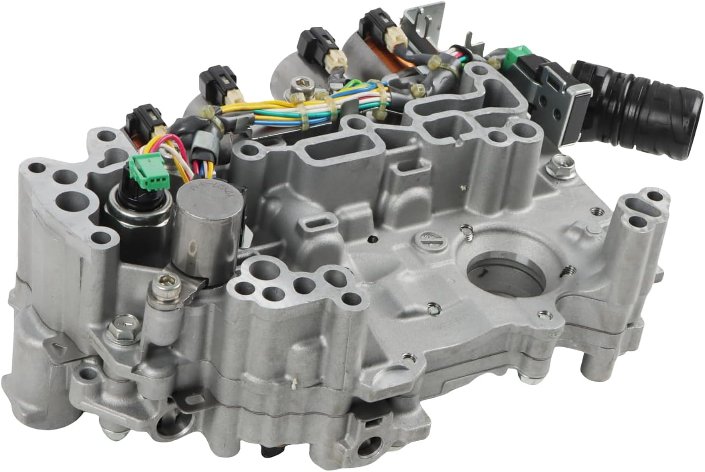 YDMON RE0F11A JF015E CVT Transmission Valve Body, Compatible with Nissan Sentra Versa 2013-2019 1.6L 1.8L, Automotive Transmission Valve Body With Solenoid Replaces Part 31705-X428E 31705-X428B