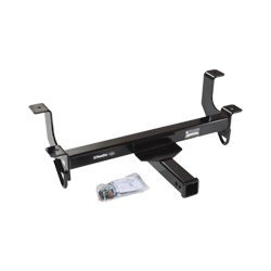 Front Mount Hitch Receiver, 2 Inch Square Receiver, Black, Compatible with Dodge Ram : RAM 1500 Part No 65062