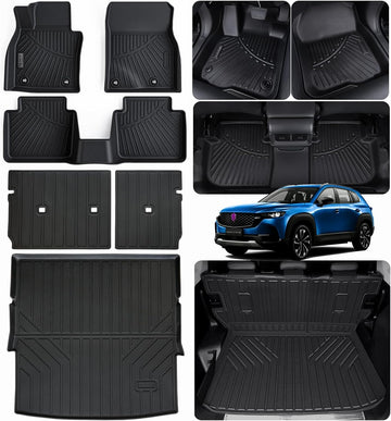 AltraVos Floor Liners & Cargo Liners & Backrest Mat for 2023 2024 2025 Mazda CX50