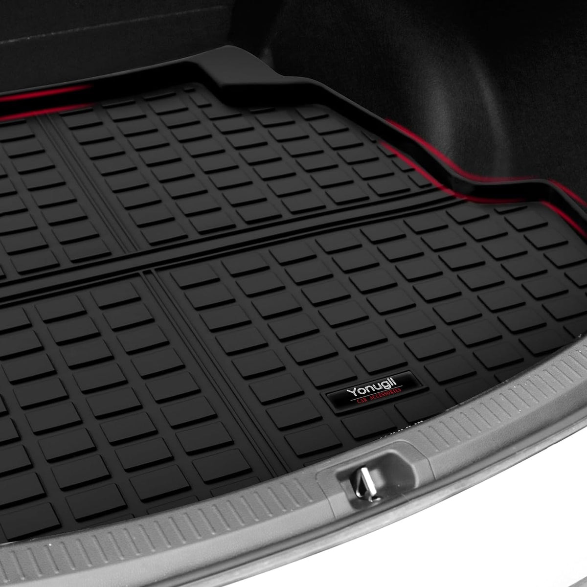 Yonugli Floor Mats and Cargo Liner Set Compatible for 2014 2015 2016 2017 2018 2019 Toyota Corolla Sedan All-Weather TPE Rubber Mat Protection (for 2014-2019 Toyota Corolla Floor Mats+Cargo Liner)