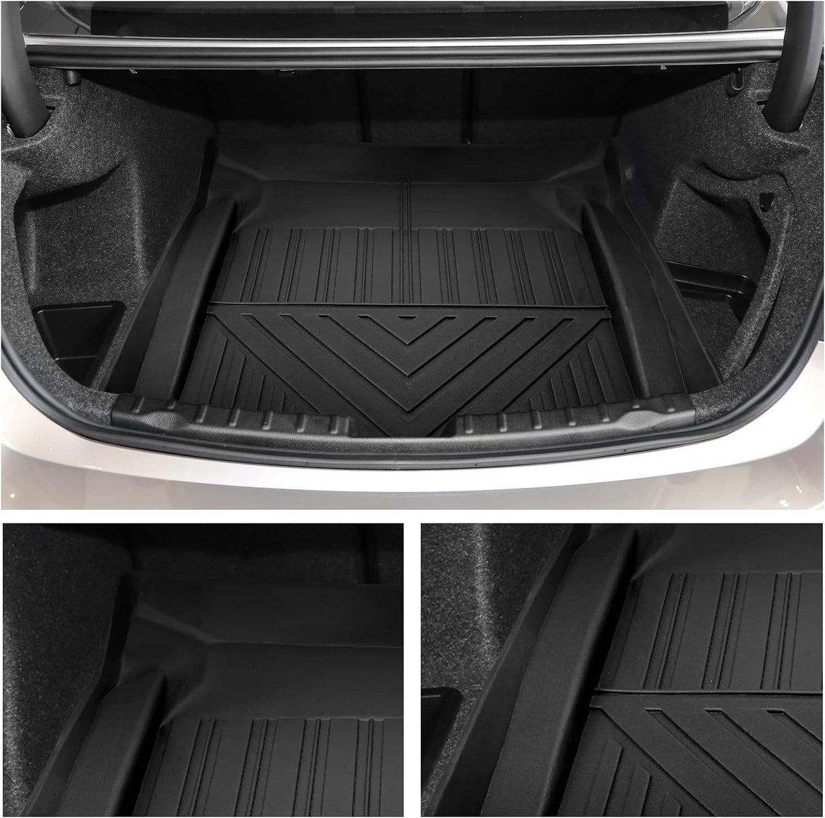 Jdeymat Floor Mats and Trunk Cargo Liner Compatible for BMW 3 Series Sedan（G20） 2019 2020 2021 2022 2023 330i 330e M340i xDrive All Weather Protect Accessories