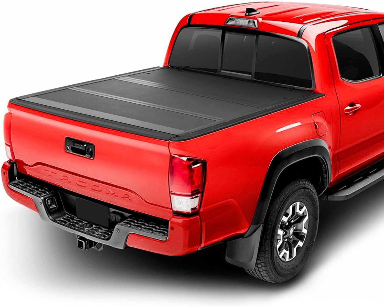 Armordillo USA 8705308 CoveRex TFX Series Low Profile Hard Tri-Fold Truck Bed Tonneau Cover Fits 2016-2023 Toyota Tacoma 5 Ft (60") Short Bed