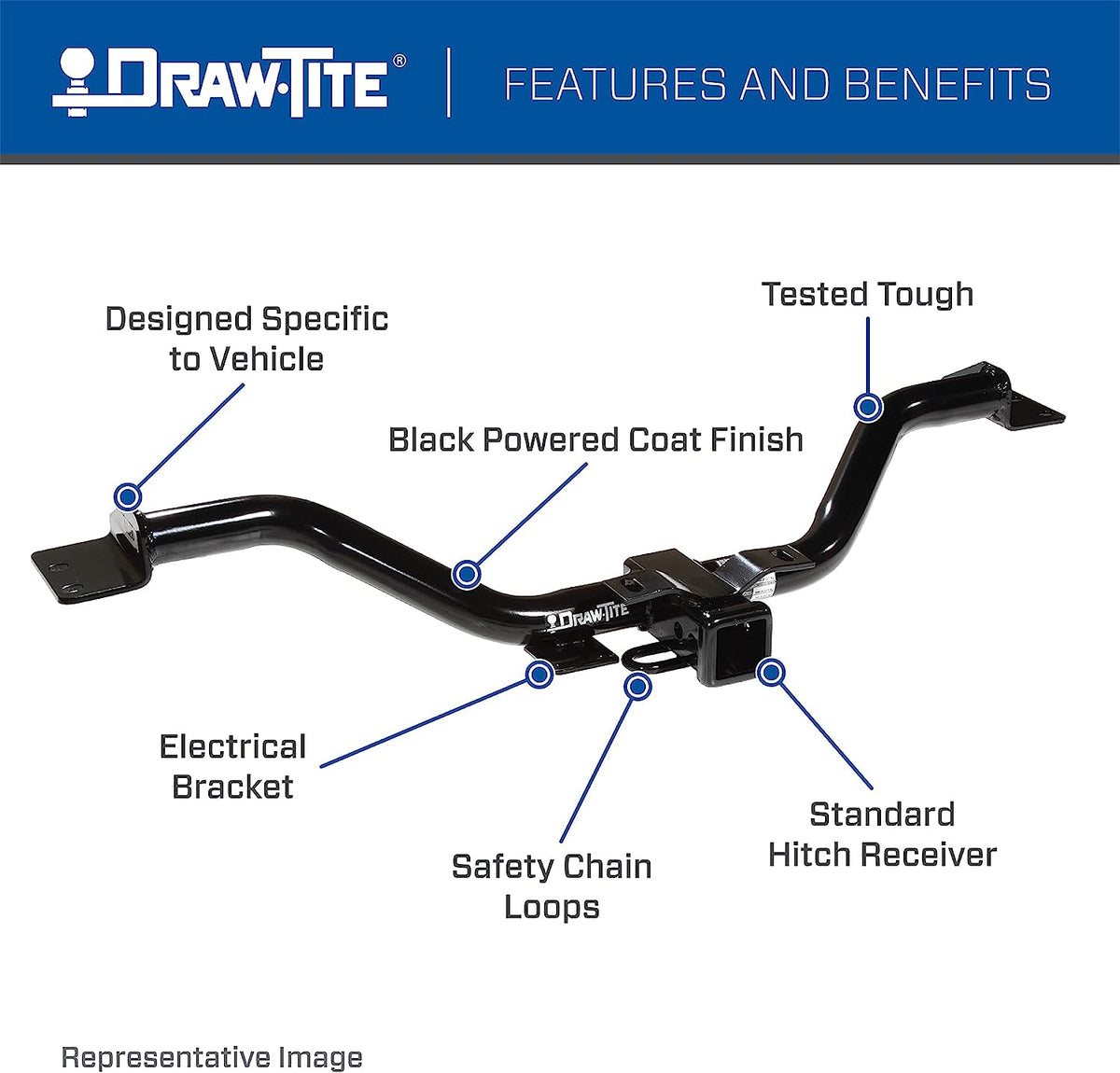 Draw-Tite Trailer Hitch For Lexus RX350, RX450h - Ontario Surplus