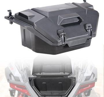 A & UTV PRO 36 QT Rear Cargo Box Compatible with 2022 2023 2024 Polaris RZR PRO R/Pro R 4, Waterproof Dust Resistant Storage Bin Bed Tool Box Accessories, Replace OEM # 2884236