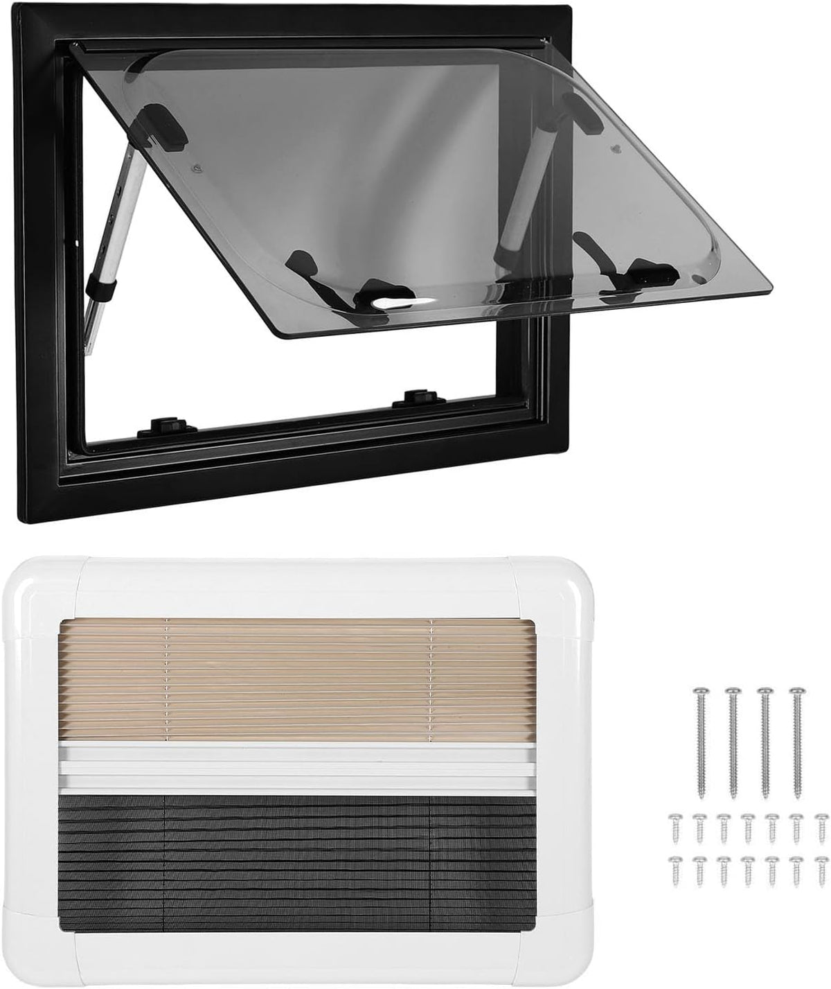 Push Out Rv 16x12 Camper Push Out Window For RVs With Screen
