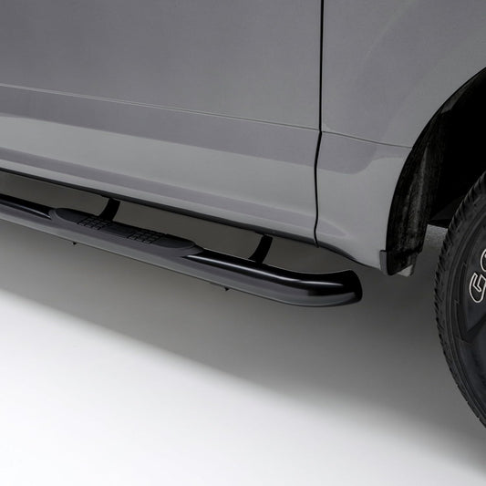 3" Round Black Steel Side Bars, Select Mazda B-Series, Ford Ranger #203034