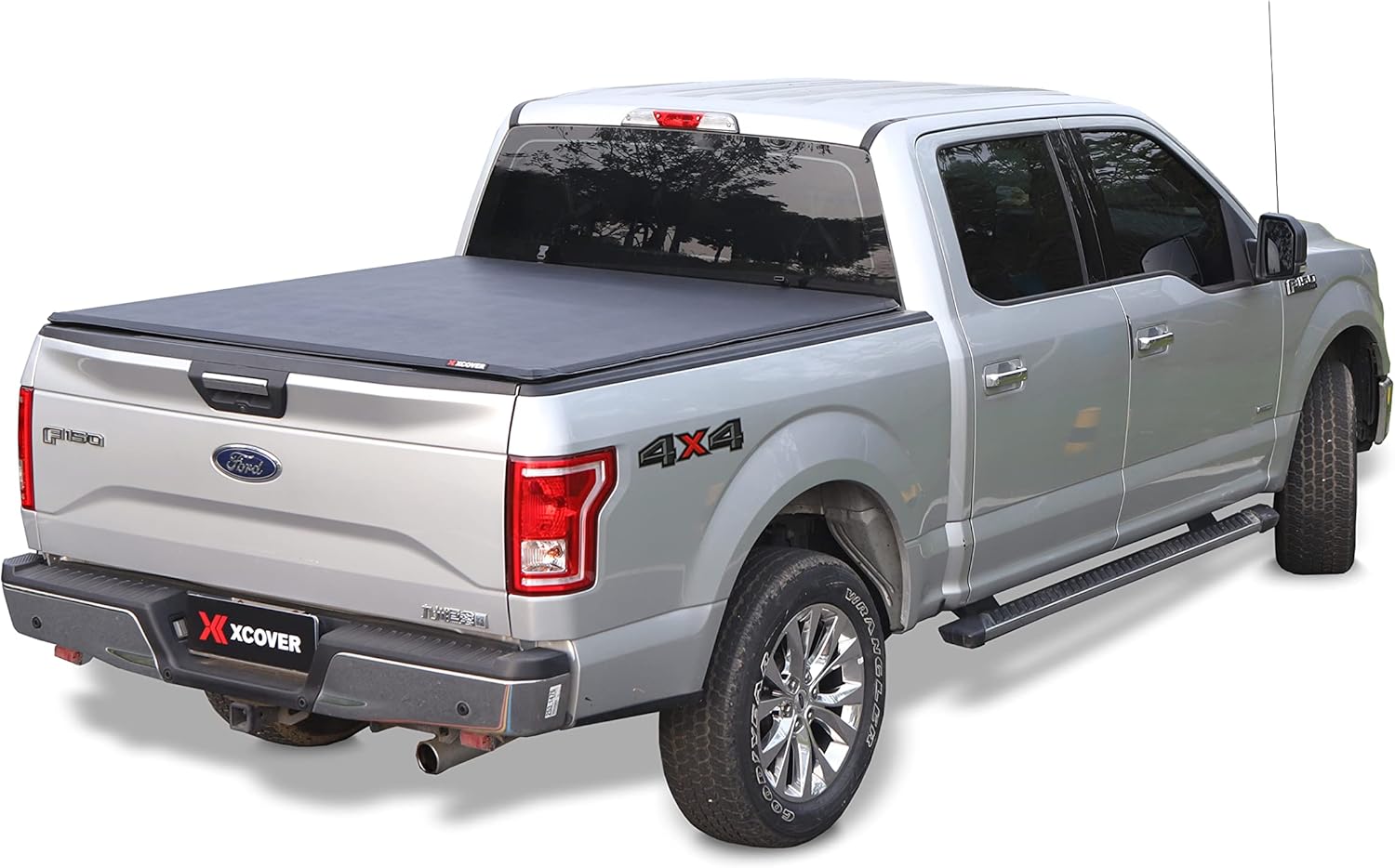 Offroading Gear 4x4 Rollup Truck Tonneau Box Cover | for Ford F150 2015-2024 | Fits Standard Short Bed 6.5' | Heavy-Duty| Waterproof| Dust-Resistant|