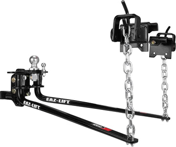 EAZ-Lift 48056 Elite Weight Distributing Hitch Kit, Includes Distribution Hitch, Sway Control and 2-5/16" Hitch Ball - 600 lbs Tongue Weight Capacity