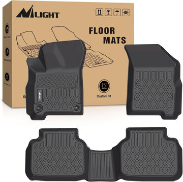 Nilight TPE Floor Mats for Dodge Journey 2011 - 2020,All Weather Custom Fit Heavy Duty Floor Liners