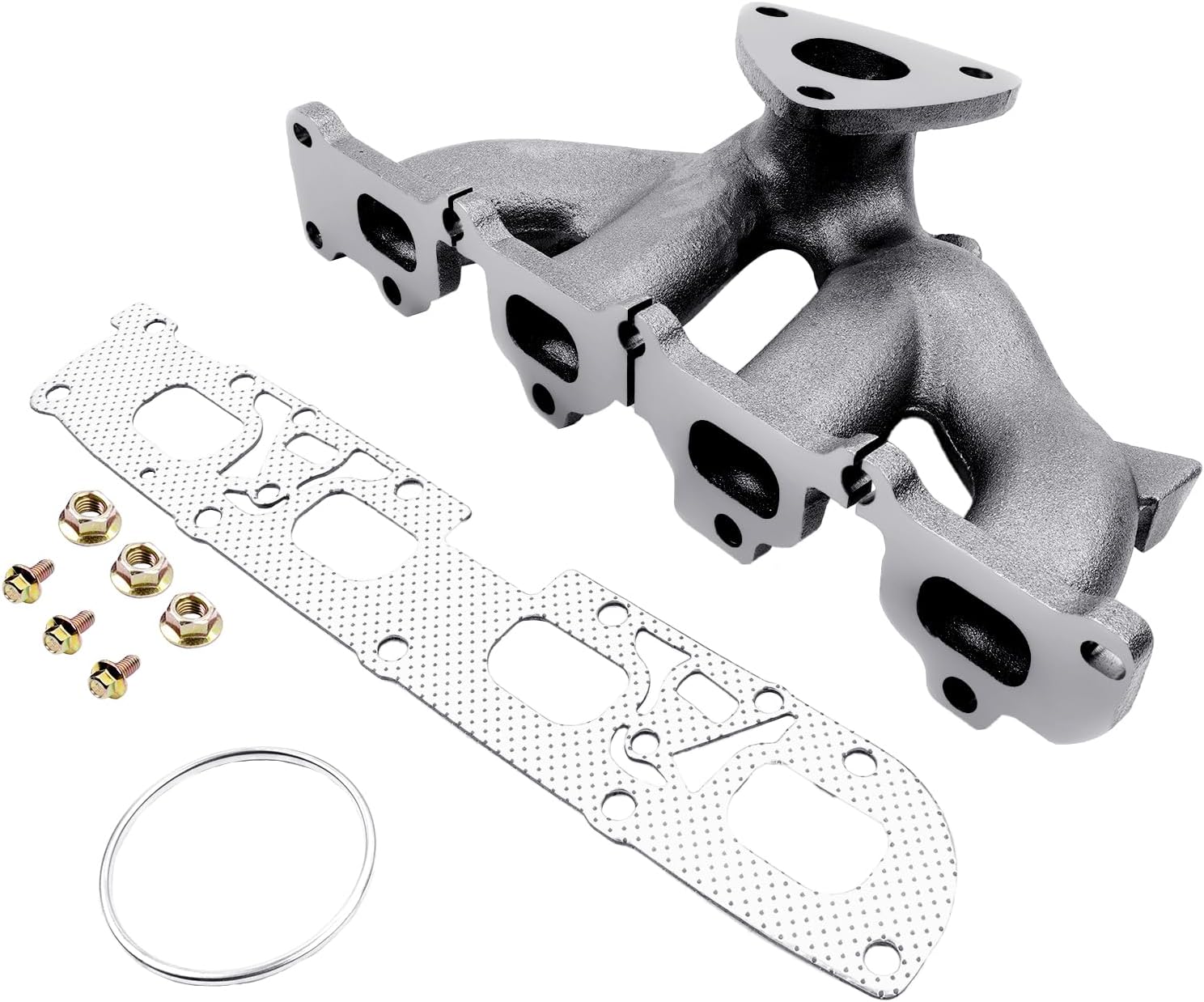 674-937 Exhaust Manifold Kit Includes Required Gaskets and Hardware Compatible with Buick Lacrosse Regal Verano 2011-2017 Chevrolet Malibu Orlando 2009-2014 L4 2.4L Replace# 12630741