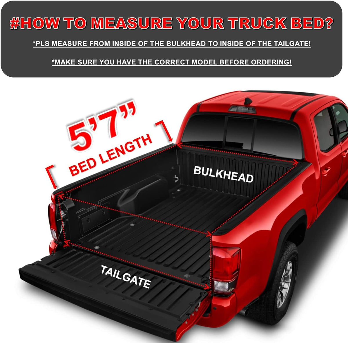 OSOBAK Soft Roll Up 5&#39;7&quot; Truck Tonneau Cover Compatible for 2019 2020 2021 2022 2023 2024 Ram 1500 New Body Style Vinyl Bed Cover | Fleetside Without Rambox Not for 2019+ Classic Body