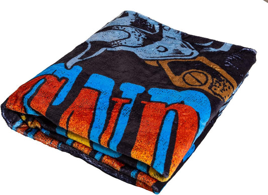 Guns N Roses Appetite for Destruction Plush Throw Blanket (50" by 60")