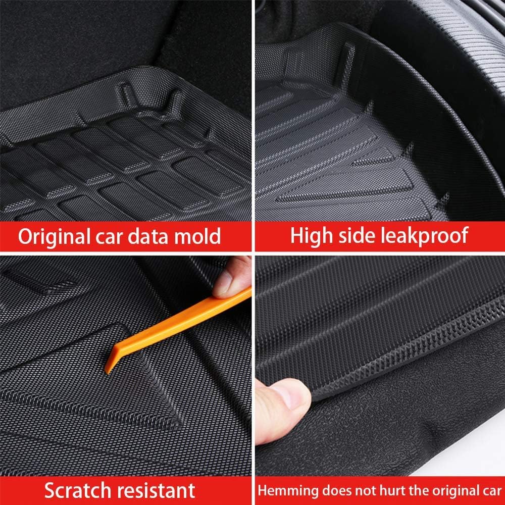 CX9 Cargo Liner for Mazda CX-9 2016-2020 2021 2022 Cargo Cover Mat Trunk Tray Floor Protector Waterproof Rubber Mat