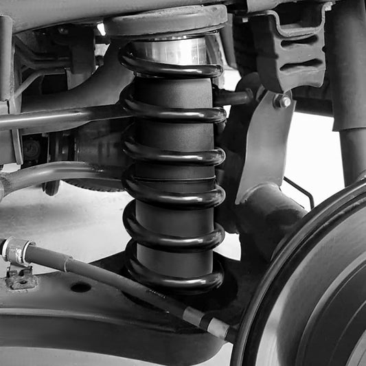 MILLISEC Air Helper Spring Bags Suspension Kit Compatible with 2009-2024 Ram 1500 and 1500 Classic Pickups 60818HD Rear Air Spring Kit, Up to 2,100 lbs of Load Leveling Capacity