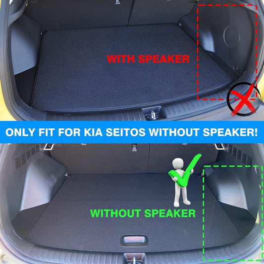 Cargo Mat 2020-2023 Kia Seltos Cargo in Upper Position