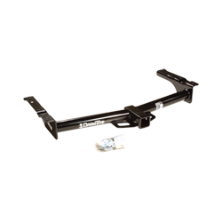 Class 4 Trailer Hitch, 2 Inch Square Receiver, Black, Compatible with Ford Econoline Part No 75703/ 44652