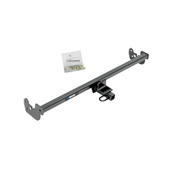 Class 1 Trailer Hitch, 1-1/4 Inch Square Receiver, Black, Compatible with Toyota Yaris Part No 77315