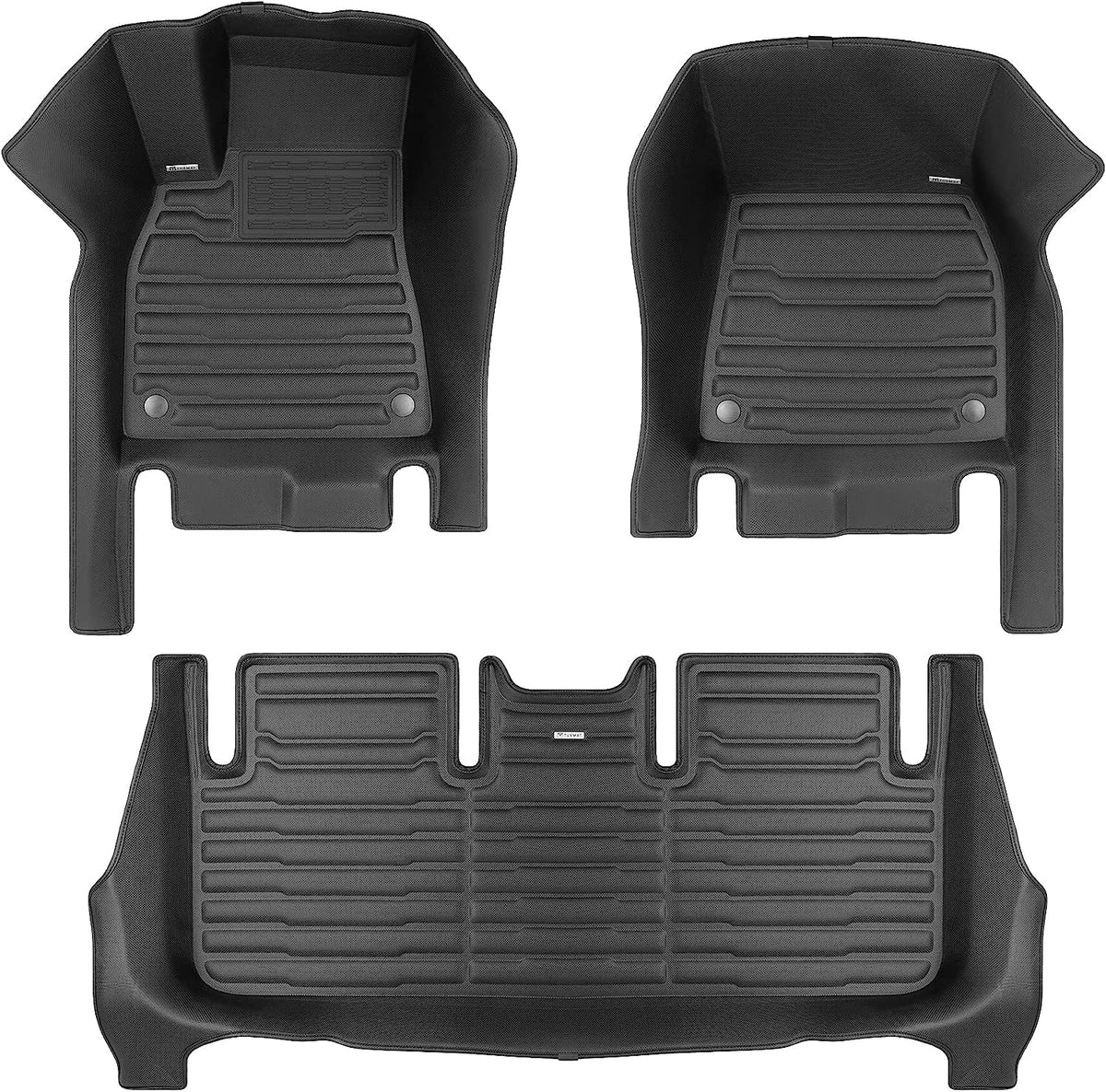 TuxMat  First &amp; Second Row for  2021 - 2024 Tesla Model S 8663