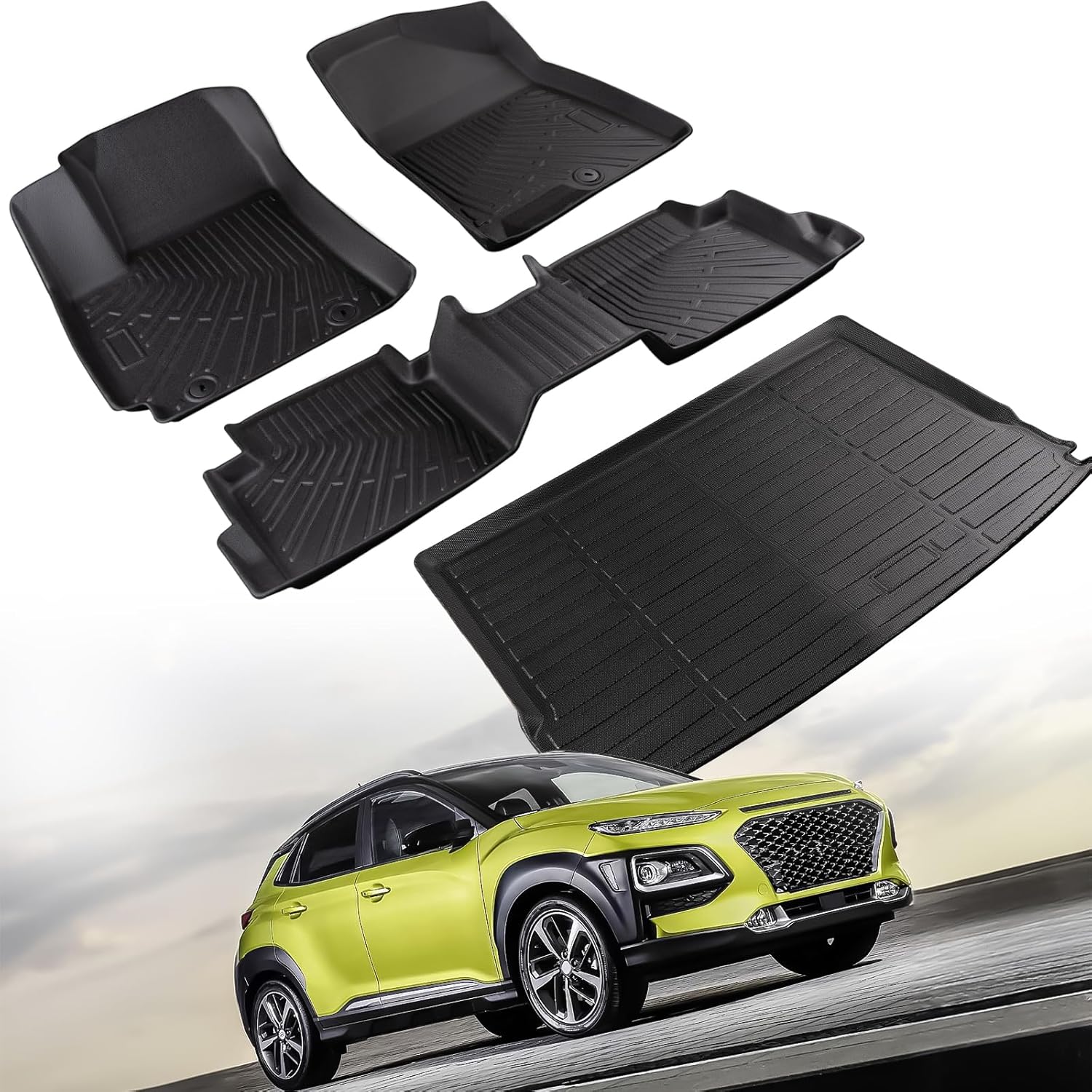 All Weather Floor mats  for Hyundai Kona 2024 2025