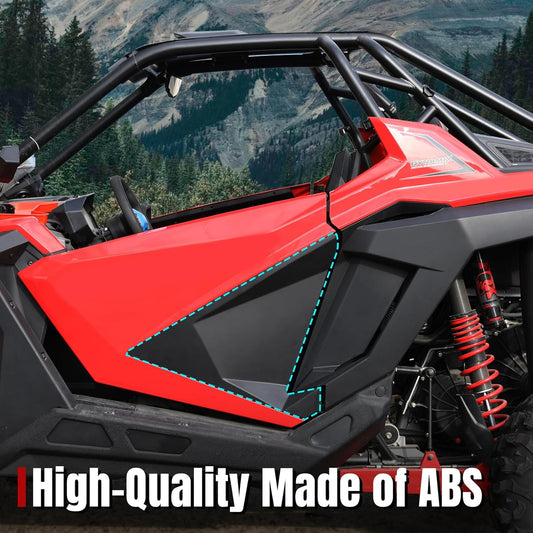 A & UTV PRO Lower Door Closeoff Inserts Panels for Polaris RZR PRO XP/Turbo R/RZR Pro R 2020 2021 2022 2023 2024 Accessories, Replace OEM # 2883765, 2 Door Seater, Black