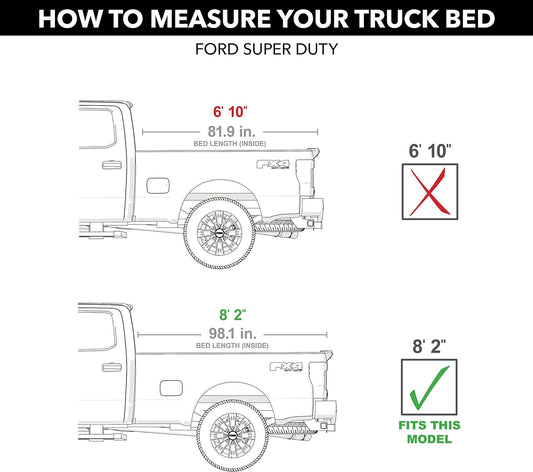 TruXedo TruXport 279601 Soft Roll-Up Tonneau Cover, For Ford F250,350, 450, 8ft Box